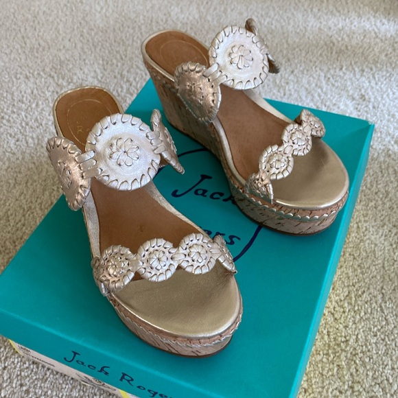 Leigh Wedge Jack Rogers Leigh Jack Rogers Leigh Cork Wedge Slide